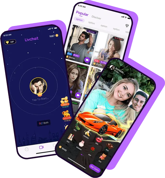 LivChat meet the best - StreamerAgent LivChat Blue Agency